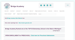 Desktop Screenshot of bridge-academy.org